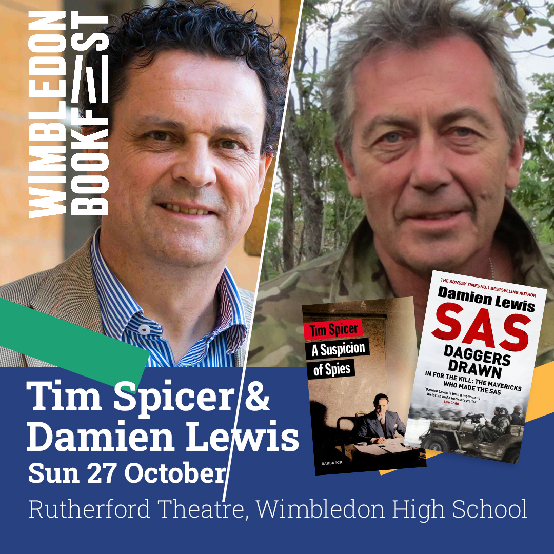 Damien Lewis (@authordlewis) on Twitter photo Sunday 27th October, really looking forward to this - at <a href="/Wimbookfest/">Wimbledon BookFest</a>, alongside Tim Spicer, discussing his great new biography of wartime SIS spymaster Wilfred Biffy Dunderdale, plus my forthcoming SAS Daggers Drawn, the final book of my epic SAS WWII trilogy. Book early! Sunday 27th October, really looking forward to this - at <a href="/Wimbookfest/">Wimbledon BookFest</a>, alongside Tim Spicer, discussing his great new biography of wartime SIS spymaster Wilfred Biffy Dunderdale, plus my forthcoming SAS Daggers Drawn, the final book of my epic SAS WWII trilogy. Book early!