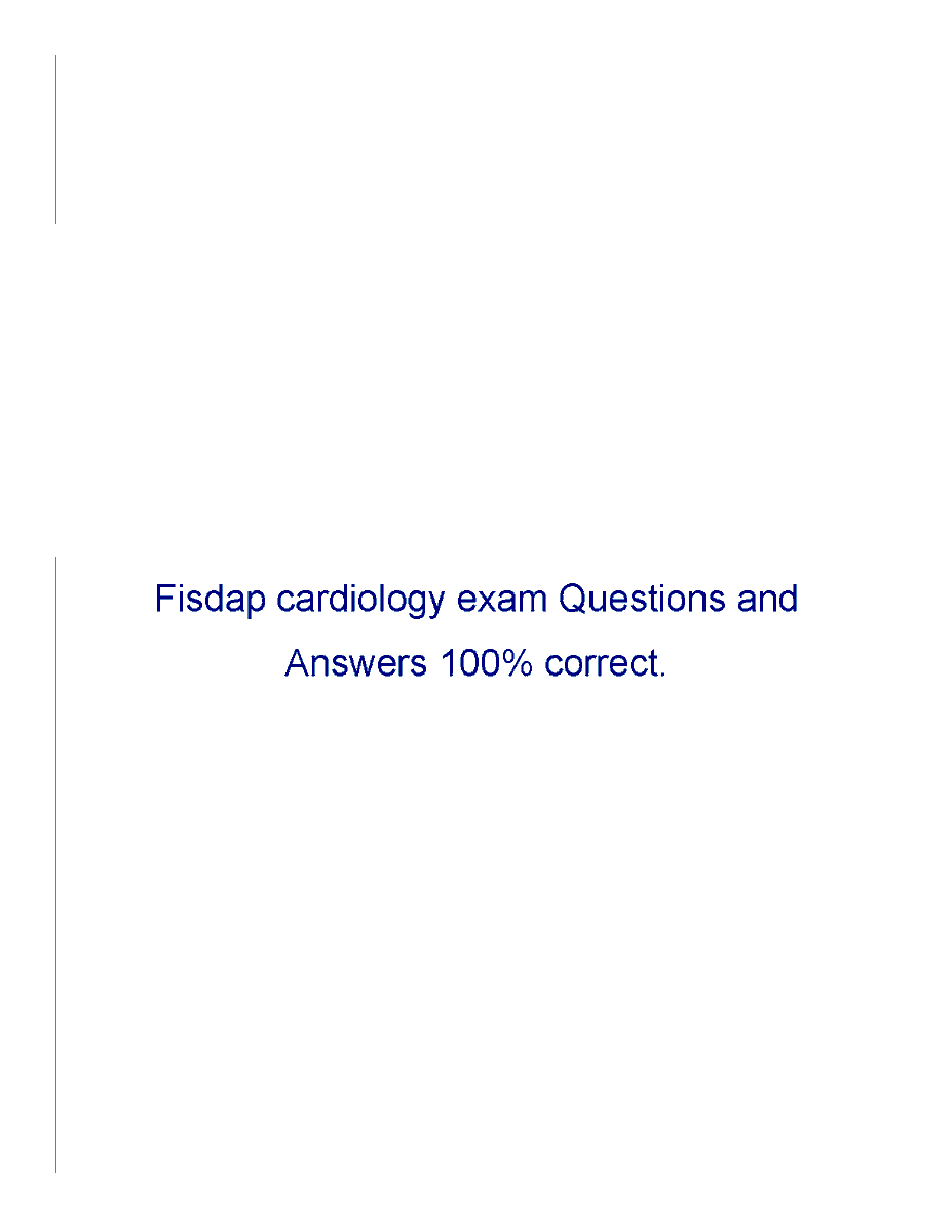sn4502092's tweet image. hackedexams.com/item/2227/fisd…
 Fisdap Cardiology Exam Questions And Answers 100 Correct Latest Update
#TMC #fisdap #cardiology #examquestions #questionsandanswers #CorrectLatestUpdate #LatestUpdates #hackedexams