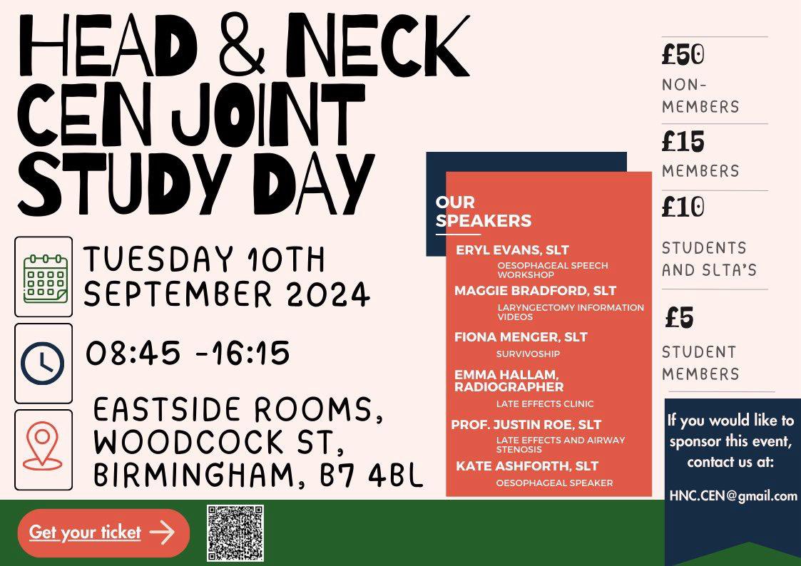Today our Sales Managers <a href="/johnw_warner/">John Warner</a> and <a href="/JulesP31/">Julie Swift</a> are showcasing our Head &amp; Neck Range over at <a href="/HeadNeckCEN/">Head & Neck CEN</a> Joint Study Day in Birmingham 👤

#HeadandNeck #MedicalDevices #HNC
