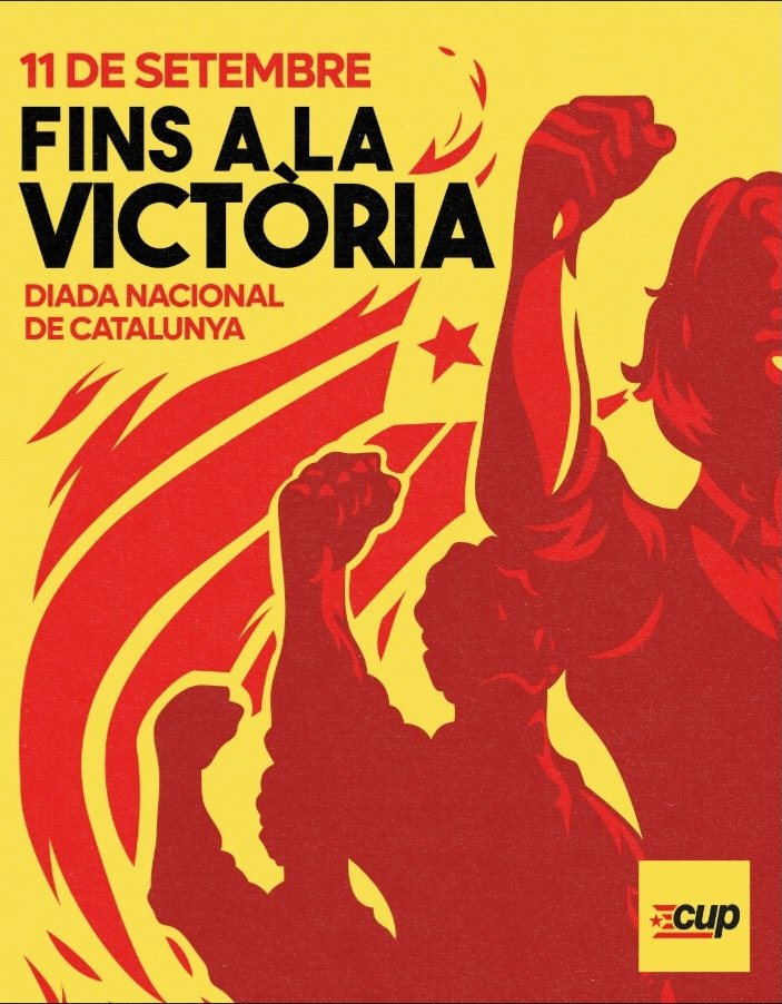 ⛰️Recordeu avui *pujada el cim del Montgròs* 

🚶🏽‍♀️🚶‍♂️Si vens a peu a les 19h a la plaça de la Vila

✊🏼Parlament, enlairament de la senyera i toc de gralles, a les *21h al cim.* 

🥪 Porta un entrepà i monedes. Tindrem beguda i pica-pica.

Fins al vespre Salut i lluita 😘 #spribes