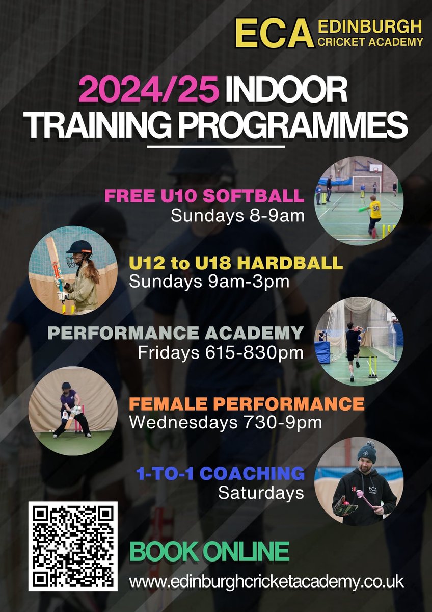 George Munsey (@georgemunsey) on Twitter photo Pretty cool to be able to offer even more this year and next at <a href="/ECA_Coaching/">Edinburgh Cricket Academy</a> and specially with our new female performance option every week. More info attached. Pretty cool to be able to offer even more this year and next at <a href="/ECA_Coaching/">Edinburgh Cricket Academy</a> and specially with our new female performance option every week. More info attached.