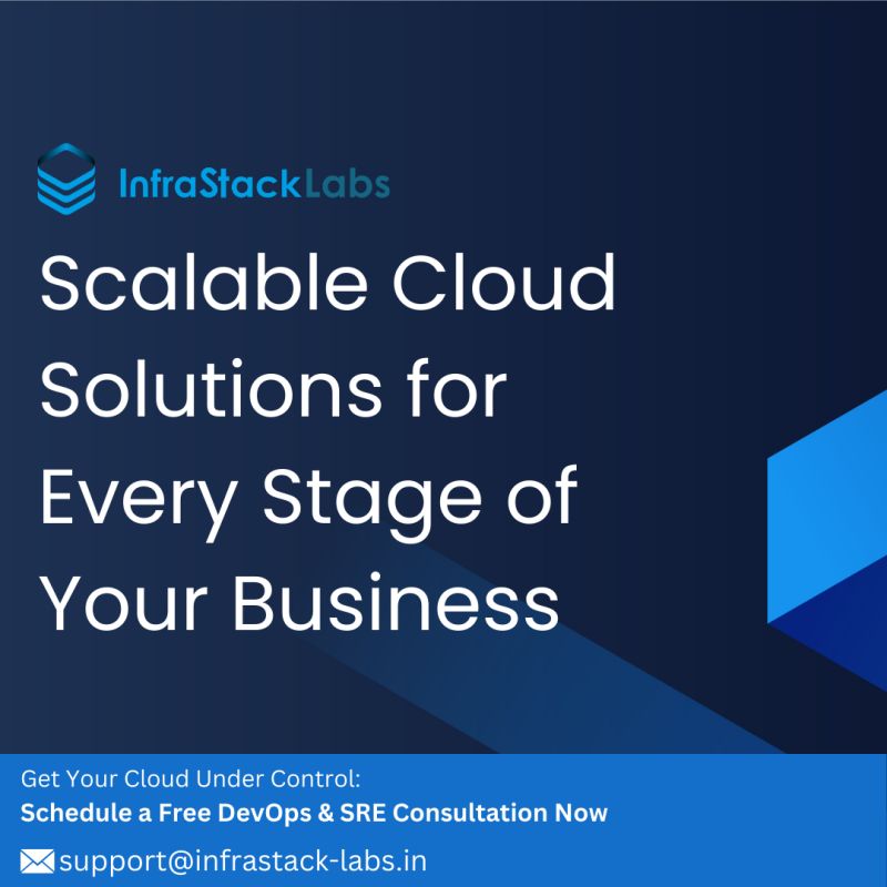 InfraStackLabs's tweet image. No matter where you are in your business journey, InfraStack Labs provides scalable cloud solutions to meet your needs. From startups to established enterprises, our tailored services ensure you have the flexibility and support required to thrive.

📧 support@infrastack-labs.in