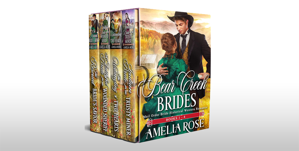 eBookDeals_US's tweet image. RT if you like our #BoxedSet #MailOrderBride #HistoricalWesternRomance #WesternRomance #kindle #eBookDeal! #FreeBook! &quot;Bear Creek Brides: Books 1-4&quot; by Amelia Rose @eBook_Romance  ow.ly/Cxgs50TjXa8