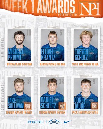 Marmion Athletics (@marmionad) on Twitter photo Jacob Sullivan, 2024 MA graduate. Scout Team Player of the Week Offense, at U of Wisconsin - Platteville for Week 1.
Way to go, Jake!! <a href="/MarmionFB/">Marmion Football</a> Jacob Sullivan, 2024 MA graduate. Scout Team Player of the Week Offense, at U of Wisconsin - Platteville for Week 1.
Way to go, Jake!! <a href="/MarmionFB/">Marmion Football</a>