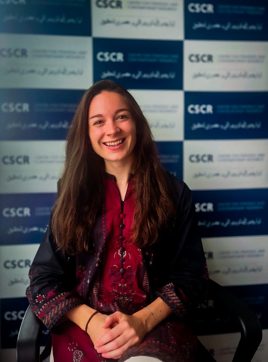 CSCR_pk's tweet image. We're thrilled to welcome Dr. Mary Hunter to CSCR as a Visiting Research Fellow. With a PhD from the University of St. Andrews, her dissertation addressed the Islamisation of Pakistan.
At CSCR, Dr. Hunter's research will focus on UK-Pakistan relations from a decolonial lens.