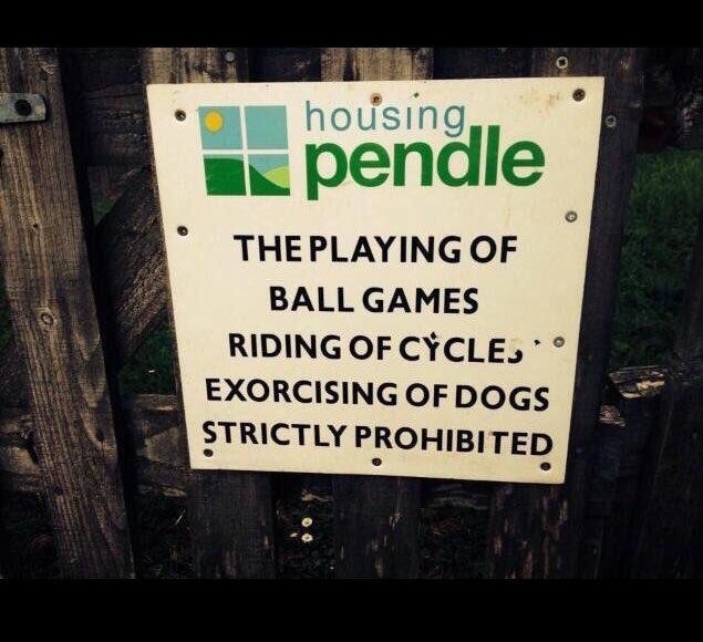 At last, somewhere I can take Monty for a walk without him being chased by a priest holding a crucifix…