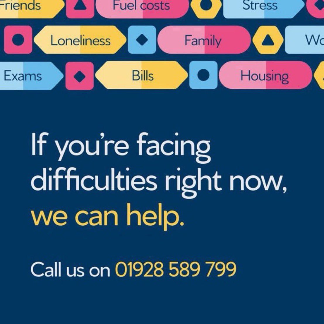 If you’re looking for help right now📞 01928 589 799 and together we will:
👂Talk: We'll listen &amp; understand what's going on for you
✏️Make a plan: Together, we'll plan to get you on the right track  
☺️Take Action: We'll help you with the right support #WorldSuicidePreventionDay