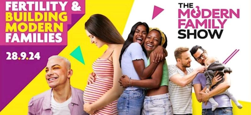 The Modern Family Show in #London is on Sat 28 Sept!
It's a unique family-building event for the #LGBTQ community with all the experts under one roof. 
#Surrogacy, #IVF, #IUI, #Adoption, #Fostering, #CoParenting, #Fertility #eggdonation #sperm 
Tickets👇🏼bit.ly/3VZRBjy
