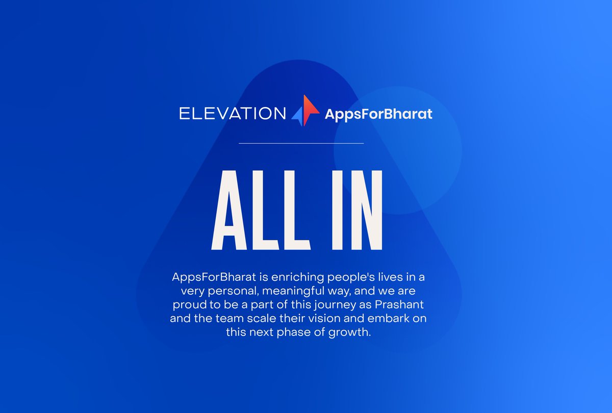 Elevation Capital tweet media