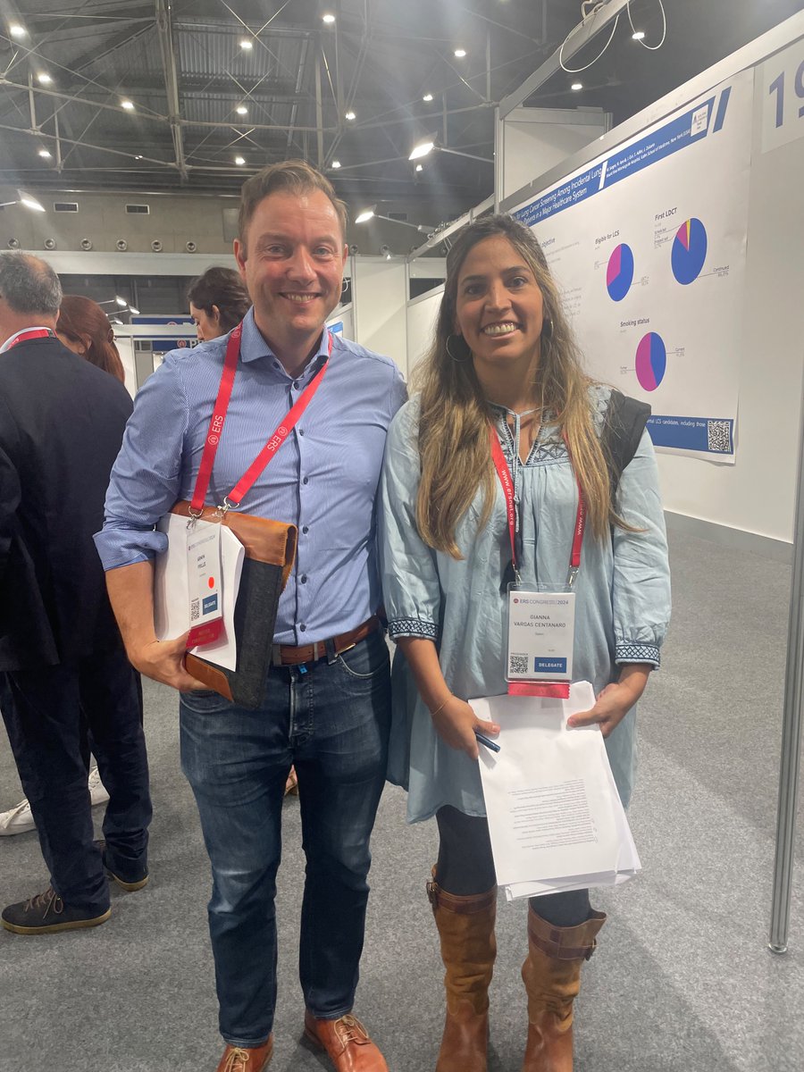 giannafiona's tweet photo. Very grateful for being able to collaborate at the ERS in the “Lung cancer with comorbidity” session with my colleague Dr. Armin Frille (Leipzig, Germany). We do not give up in the fight against lung cancer and COPD!!
#ERSCongress 
#copd 
#ERS2024
@EuroRespSoc https://t.co/9hy1ZaAuPR