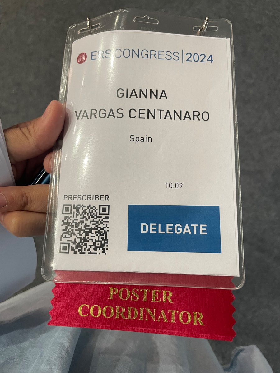 giannafiona's tweet photo. Very grateful for being able to collaborate at the ERS in the “Lung cancer with comorbidity” session with my colleague Dr. Armin Frille (Leipzig, Germany). We do not give up in the fight against lung cancer and COPD!!
#ERSCongress 
#copd 
#ERS2024
@EuroRespSoc https://t.co/9hy1ZaAuPR