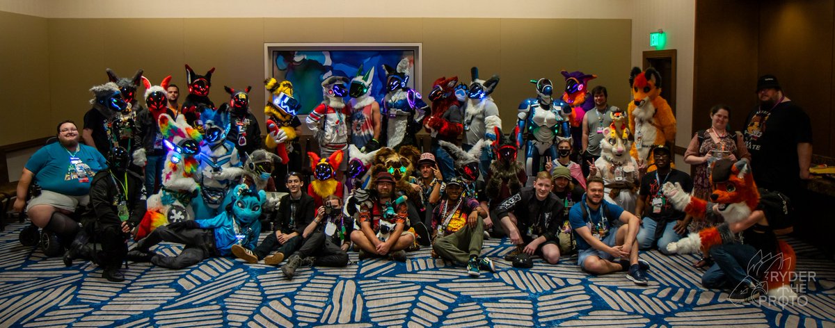 I should probably tweet about this 😂

Thanks so much to everyone who showed up to my Protogen meet at #megaplex!

I had so much fun walking around and talking to everyone and I'm so grateful to all those who messaged me to tell me they had a good time. 

I can't wait to do more!