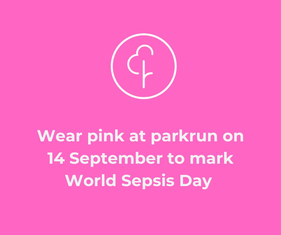 Today is World Sepsis Day! 
Help increase awareness of the signs &amp; symptoms of sepsis by joining the HSE Sepsis Team at the Marlay parkrun tomorrow 14Sept. Runners &amp; walkers please wear pink to raise awareness &amp; share your images on social media with the hashtag #recognisesepsis
