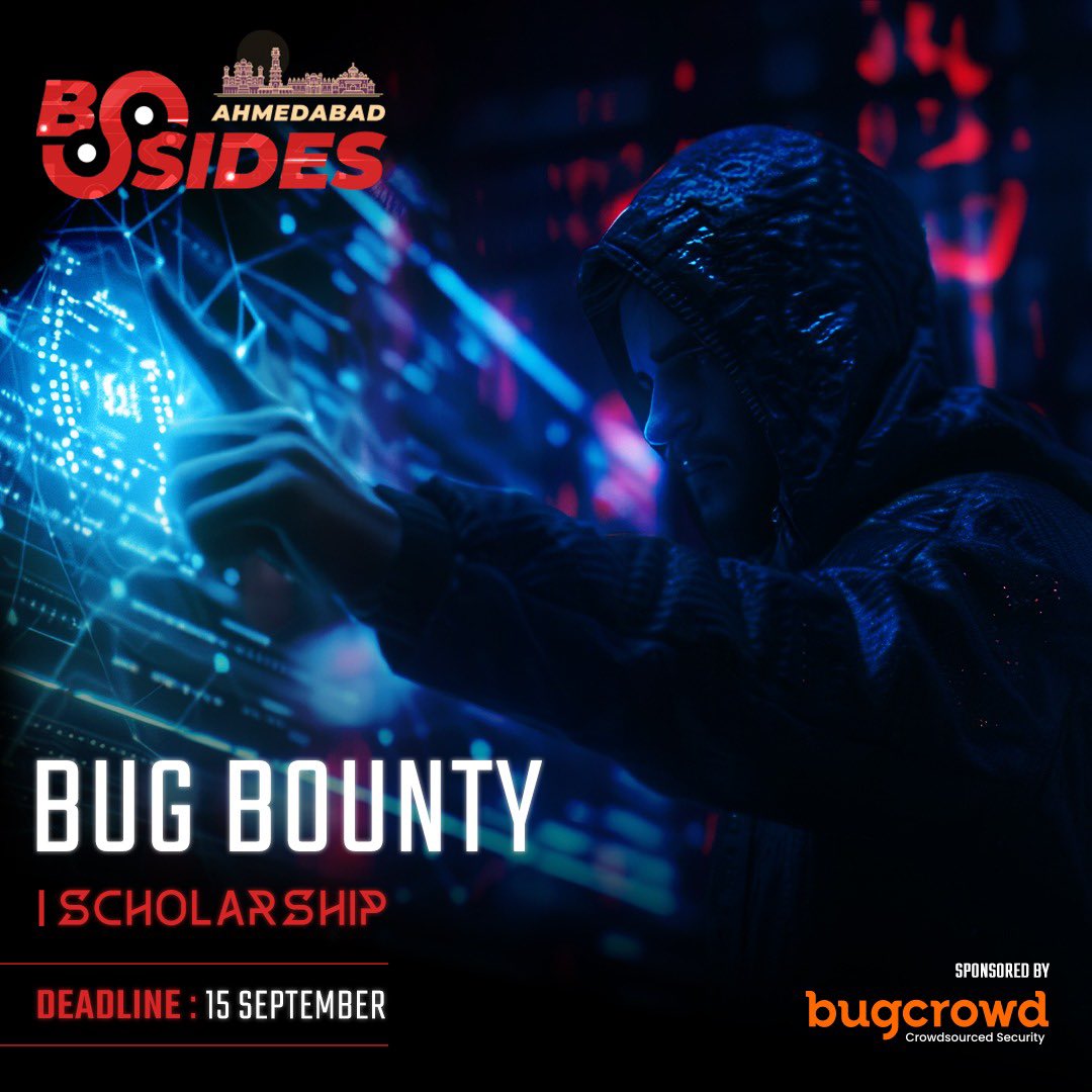 Security BSides Ahmedabad (@bsidesahmedabad) on Twitter photo ๐ฏ ๐๐๐ด ๐๐ผ๐๐ป๐๐ ๐๐ป๐๐ต๐๐๐ถ๐ฎ๐๐๐, ๐ฅ๐ฒ๐ฎ๐ฑ๐ ๐ณ๐ผ๐ฟ ๐๐ต๐ฒ ๐จ๐น๐๐ถ๐บ๐ฎ๐๐ฒ ๐ข๐ฝ๐ฝ๐ผ๐ฟ๐๐๐ป๐ถ๐๐? ๐พ๐ฅ
Thanks to <a href="/Bugcrowd/">bugcrowd</a> for ๐๐๐ด ๐๐ผ๐๐ป๐๐ ๐ฆ๐ฐ๐ต๐ผ๐น๐ฎ๐ฟ๐๐ต๐ถ๐ฝ, weโre offering 8 exclusive ๐๐ง๐๐ข๐ฏ๐ข๐๐ฎ๐๐ฅ ๐๐๐ฌ๐ฌ๐๐ฌ for YOU to grab! ๐๏ธ If you've ๐ฏ ๐๐๐ด ๐๐ผ๐๐ป๐๐ ๐๐ป๐๐ต๐๐๐ถ๐ฎ๐๐๐, ๐ฅ๐ฒ๐ฎ๐ฑ๐ ๐ณ๐ผ๐ฟ ๐๐ต๐ฒ ๐จ๐น๐๐ถ๐บ๐ฎ๐๐ฒ ๐ข๐ฝ๐ฝ๐ผ๐ฟ๐๐๐ป๐ถ๐๐? ๐พ๐ฅ
Thanks to <a href="/Bugcrowd/">bugcrowd</a> for ๐๐๐ด ๐๐ผ๐๐ป๐๐ ๐ฆ๐ฐ๐ต๐ผ๐น๐ฎ๐ฟ๐๐ต๐ถ๐ฝ, weโre offering 8 exclusive ๐๐ง๐๐ข๐ฏ๐ข๐๐ฎ๐๐ฅ ๐๐๐ฌ๐ฌ๐๐ฌ for YOU to grab! ๐๏ธ If you've