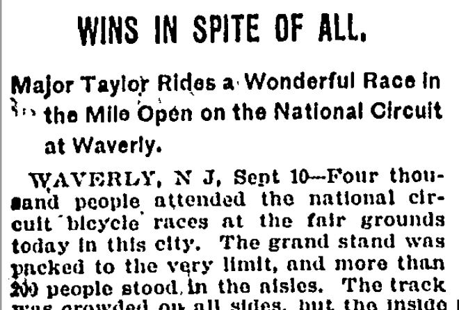 Major Taylor Assoc'n tweet media