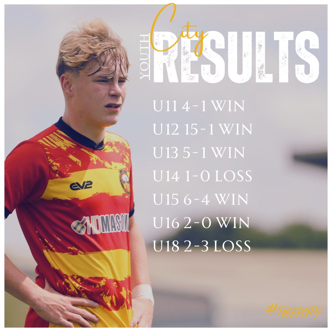 GCAFCofficial's tweet image. Strong start to the 2024/25 campaign for our 🐯’s youth 🫶🏼
.
#gcafc #tigercity