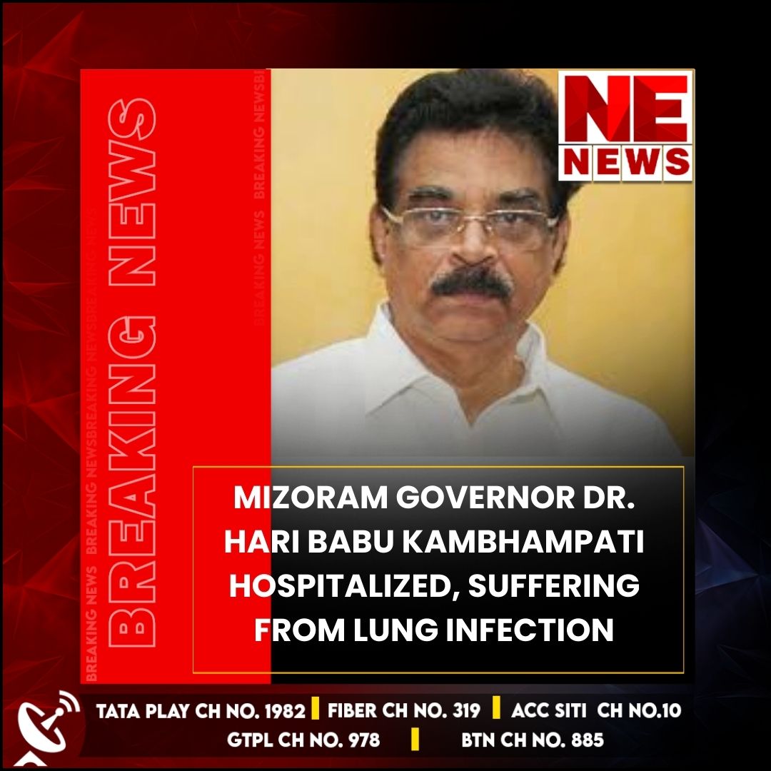 NENEWS24x7's tweet photo. Mizoram Governor Dr. Hari Babu Kambhampati has been hospitalized to Star Hospitals in Hyderabad. After detecting a lung infection, the medical staff sent him to (ICU) for specialized treatment.

#NENewsTV #MizoramGoverner #haribabukambhampatigovernor #Lunginfection #hospitalized https://t.co/nCeOav6ptt