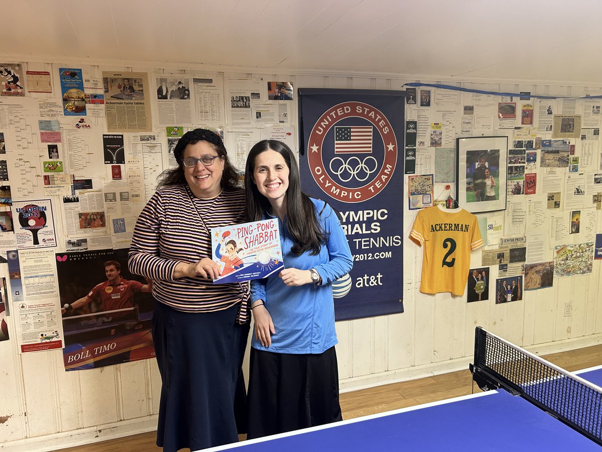 Today's the day! Happy Book Birthday to PING PONG SHABBAT! 

<a href="/littlebeebooks/">little bee books</a> @sweeney1217 @pjlibrary @AbigailRajunov @stephstilwell @cbignyc <a href="/scbwi/">scbwi</a> @kidlitcarousel @12x12challenge #pingpong #tabletennis #shabbat #shabbos #jewish #kidlit