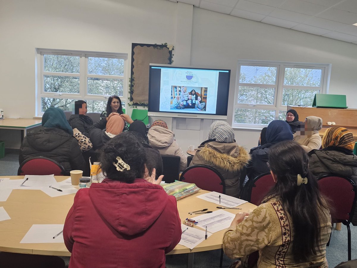 CHAI_Project's tweet photo. An excellent start to @DeeplishPA CHAI Project. Brilliant start with a full house. Mum's getting to know each other and planning their wonderful journey of chai for this academic year. #ReducingIsolation #ConfidenceBuilding #LearningSkills #Empowerment #Development @FocusTrust1 https://t.co/msKQ65xSQ2