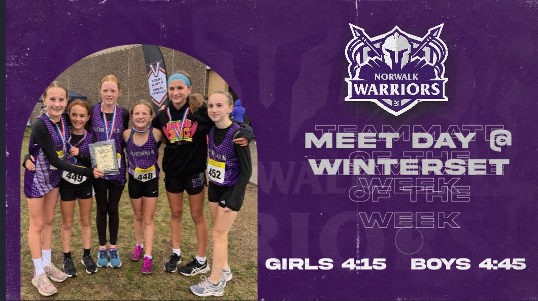 Norwalk MS Cross Country (@nms_xc) on Twitter photo 