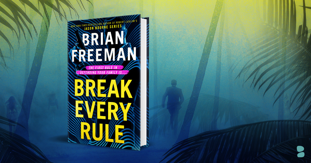 bfreemanbooks's tweet photo. The wait is over...it's finally here!

My new stand-alone thriller BREAK EVERY RULE is available now in e-book, hardcover, and audio editions. Get your copy today!

@TheThrillerZone calls it their #1 read of the summer! https://t.co/ALVR3f31M7