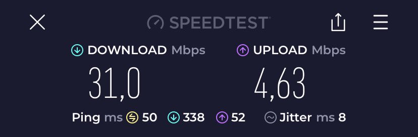 SecularMan1881's tweet photo. @denetlecomtr Vodafone’ye ödediğim faturaların hatte hesabı yok, sınırsız tarifeyi kullanıyorum, resmen enayilik derecesinde… internet hızına baktığımda gerçekten rezalet bit sonuçla karşılaşıyorum. Çok yakında çıkacağım Vodafone’dan. https://t.co/kYXulPrwOw