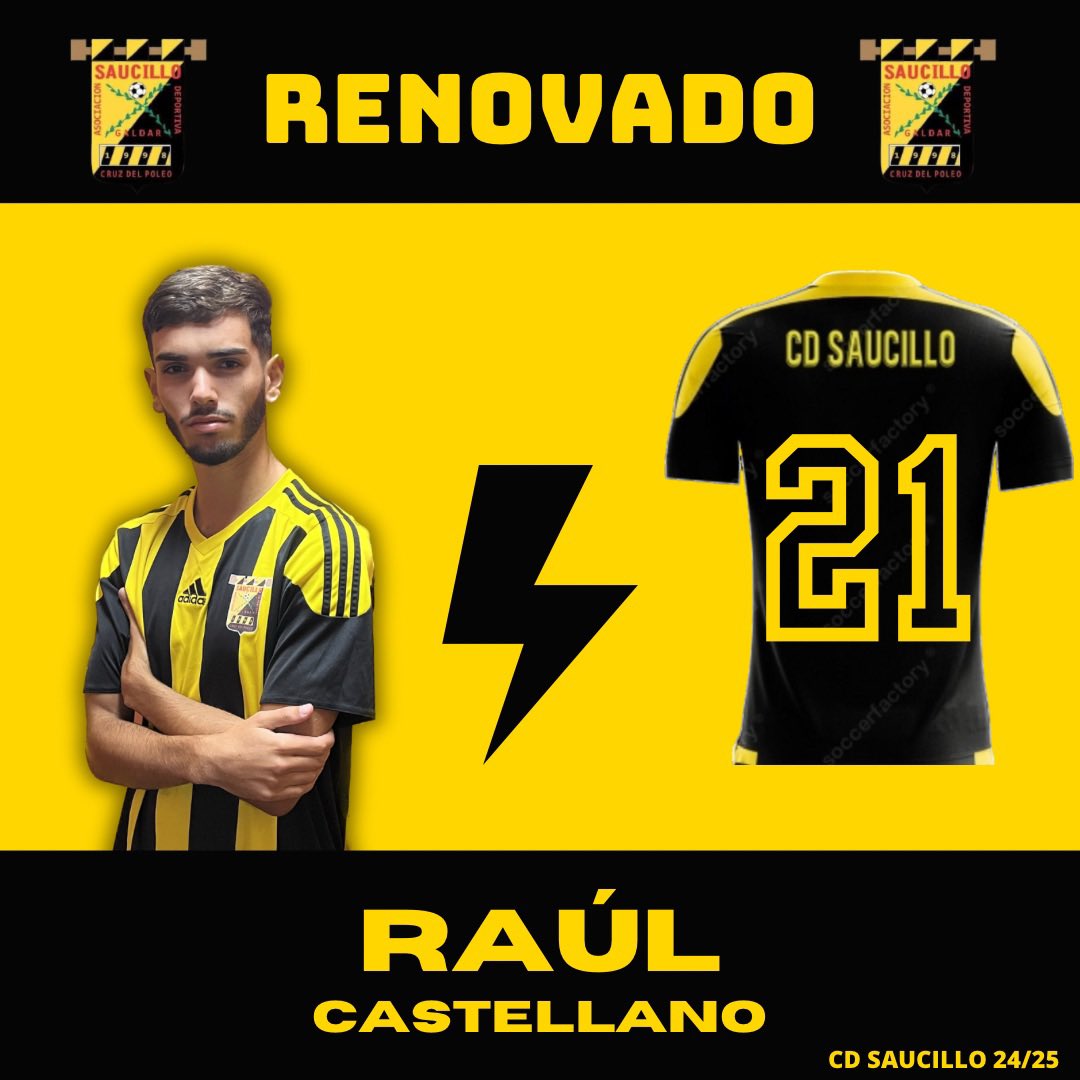 CD Saucillo (@cd_saucillo) on Twitter photo Raúl, tras dos campañas con la aurinegra, decide continuar una temporada más en la familia en esta temporada 2024-2025
Soñamos en aurinegro
Una familia diferente Raúl, tras dos campañas con la aurinegra, decide continuar una temporada más en la familia en esta temporada 2024-2025
Soñamos en aurinegro
Una familia diferente