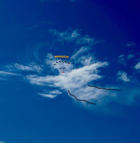 cloudywithfaces's tweet image. Angels!! 
And check me out on substack at cloudywithachanceoffaces.substack.com 
#angels #clouds #sky