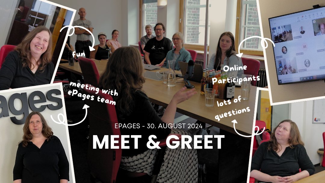 Behind the scenes: Spannender Besuch bei <a href="/epages/">ePages</a> in #hamburg
Danke für den guten Austausch, die interessanten Gespräche, die vielen Fragen und die tollen Inspirationen!!! Es war mega cool bei Euch! Vielen lieben Dank!
Mehr Details gibt es hier:
blog.geschenkestern.com/austausch-mit-…
#ecommerce