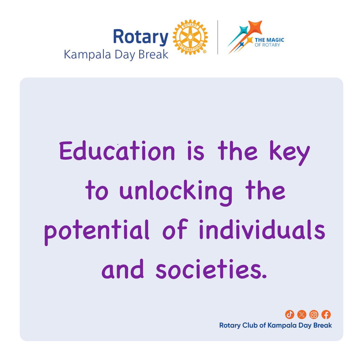 kampalaDaybreak's tweet photo. September is Literacy Month! To kick off this important month, we're sharing inspiring quotes that highlight the power of literacy. Stay tuned!
#LiteracyMonth #ReadingIsKey #PeopleOfAction https://t.co/dn5x995upm