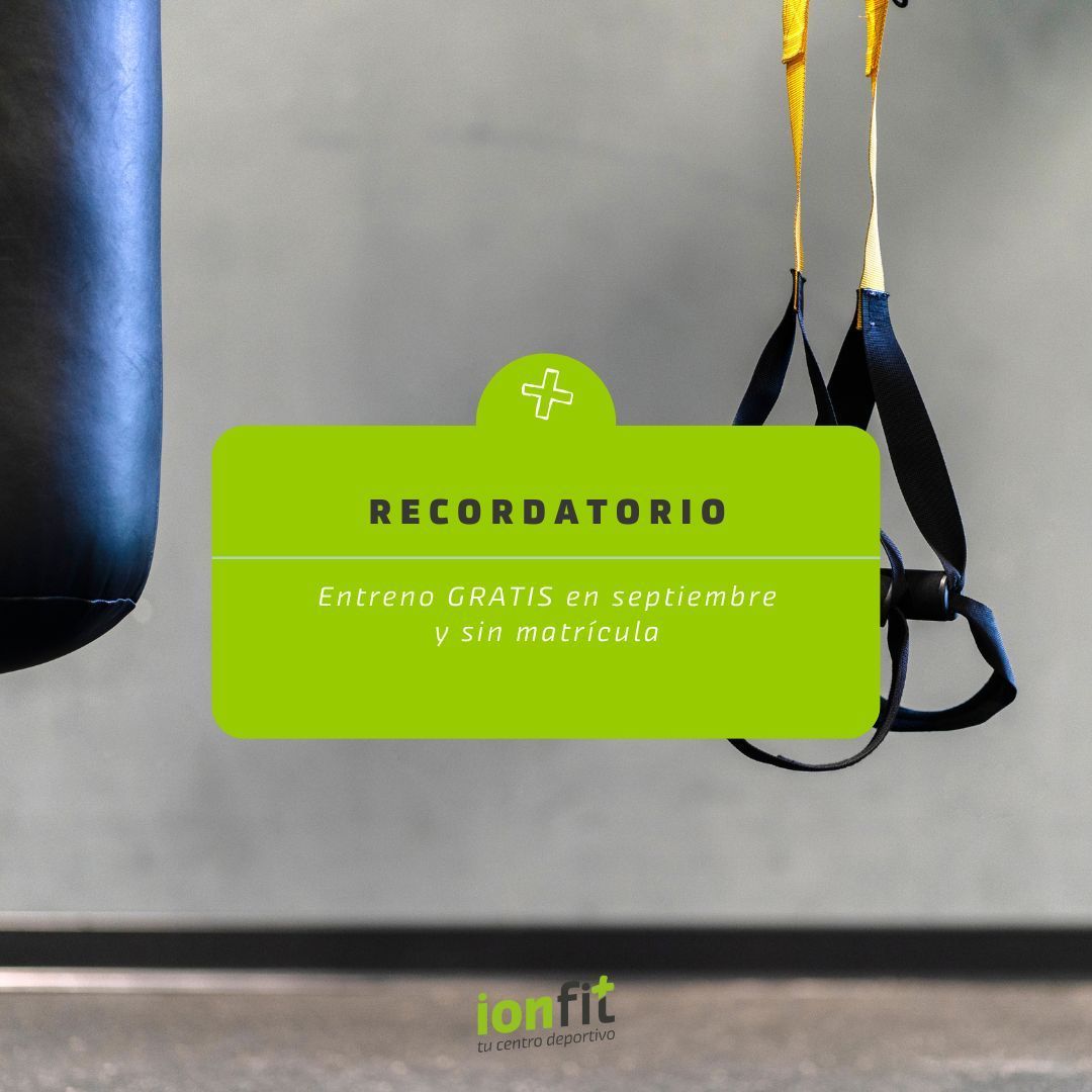 ionfit's tweet photo. ¡Última llamada a todXs los que aún no se han inscrito para comenzar con sus propósitos y afrontar nuevos desafíos de cuerpo y mente! 

¡Queremos recordaros que SOLO hasta el 30 de septiembre está disponible esta PROMOCIÓN! Si quieres saber más detalles escríbenos https://t.co/lKB0X5Yweg