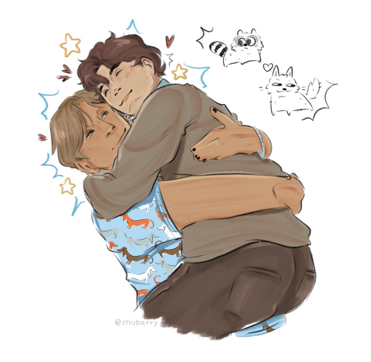 #spacedogs || adam just being sweetly held is a concept so dear to me :)