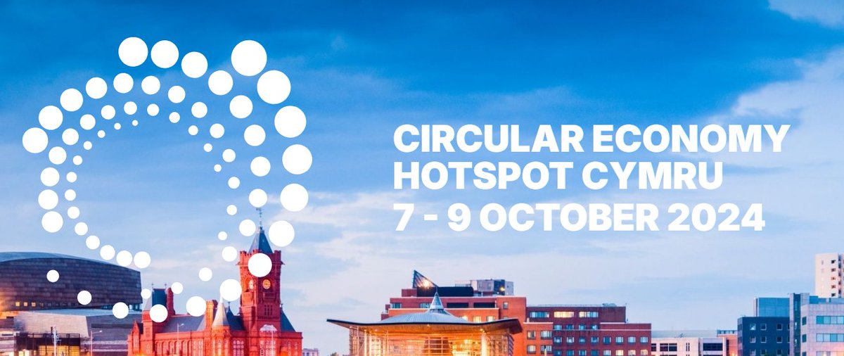 This year's annual European #CircularEconomy #Hotspot will take place in #Wales from 7 to 9 October. Wondering what Cymru stands for? Simply Wales in... Welsh😉
Don't miss out on the iconic gathering: programme is up &amp; registration is open. Brysiwch!
▶️ bit.ly/Cymru24