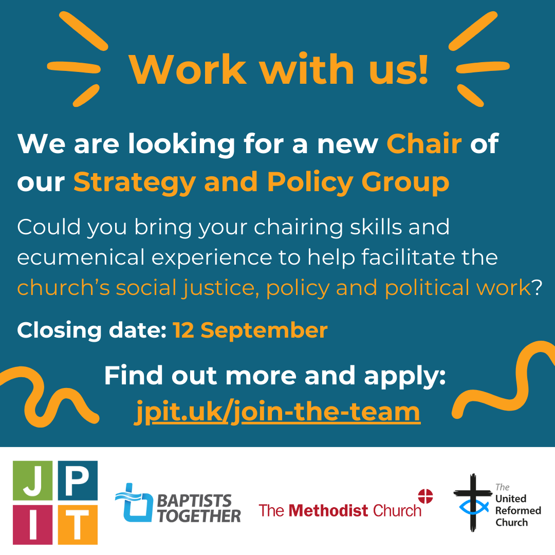PublicIssues's tweet photo. Last few days to apply to be the new Chair of our Strategy and Policy Group! 

Find out more and apply by Thursday: https://t.co/MsfGVsakiR https://t.co/HEe71TZ4Cx