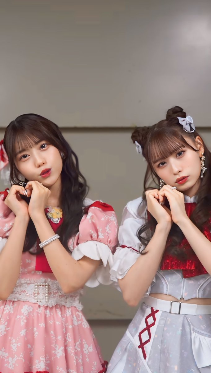 赤色㌠しか♥️ #きゃんちゅー #すいすて #立花琴未 #白石まゆみ