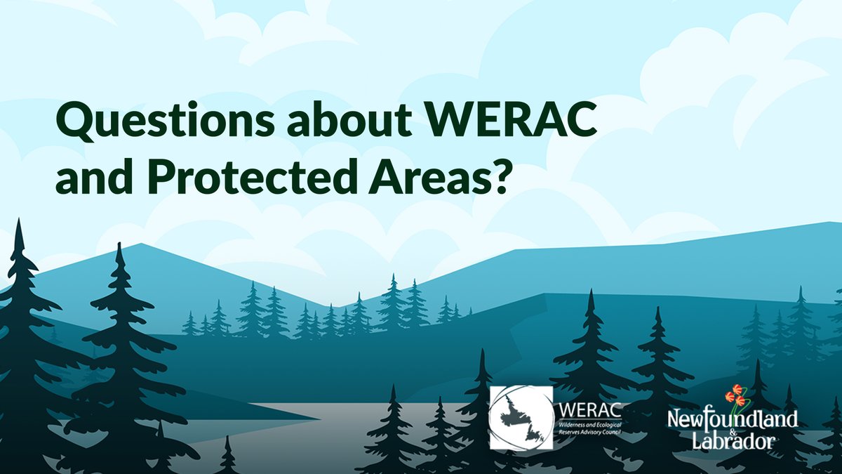 Call WERAC at (709) 636-4836, or email werac@gov.nl.ca.

Call the Department of Environment and Climate Change, Natural Areas Program at (709) 637-4066, or email naturalareas@gov.nl.ca. <a href="/ECC_GovNL/">Environment and Climate Change</a>