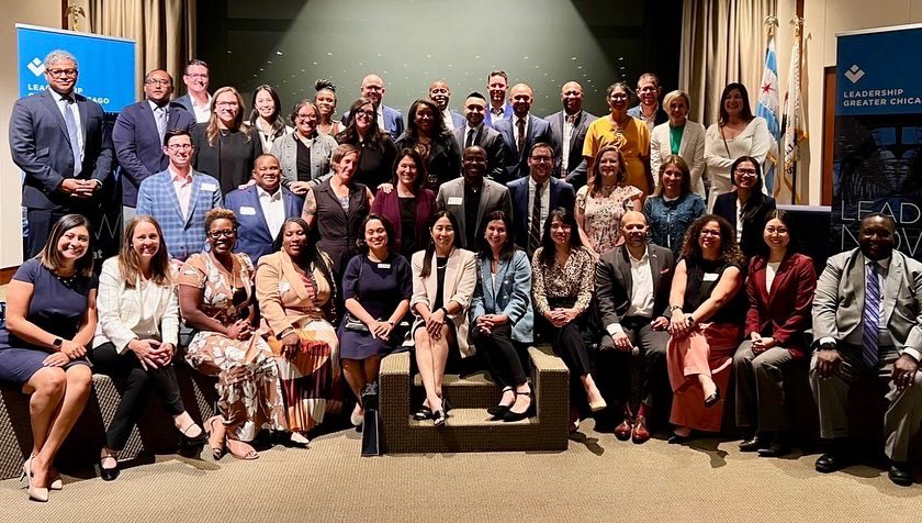 kelwinsbigideas's tweet photo. Grateful to @LGCChicago for the front row seat view of the issues that impact our city from the decision makers themselves and the deep bench of new friends and dynamic leaders ready to activate to make our city event greater. #leadgreat https://t.co/2yyFEMrYFn
