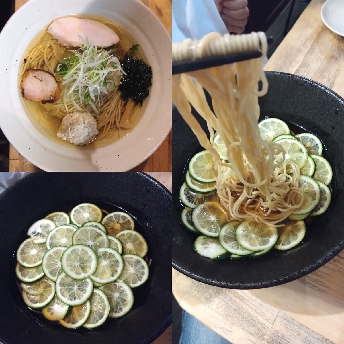 DerbyWeek's tweet image. 福島競馬場からの…
福島市置賜町の
ふくしま屋台村
こらんしょ横丁、
ラーメンいいねさんにて
潮(うしお)ラーメンと
冷やしすだちラーメンを🍜   
#郡山 #koriyama 
#ラーメン #ramen 
#ふくしま屋台村
#こらんしょ横丁