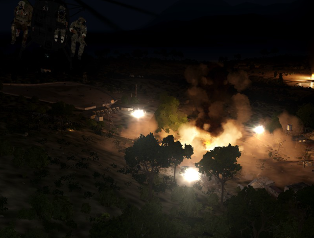 TMBN_ARMA3's tweet photo. Night raid with the boys 😎 #Arma3 #arma3unit https://t.co/u8nITh0lOW