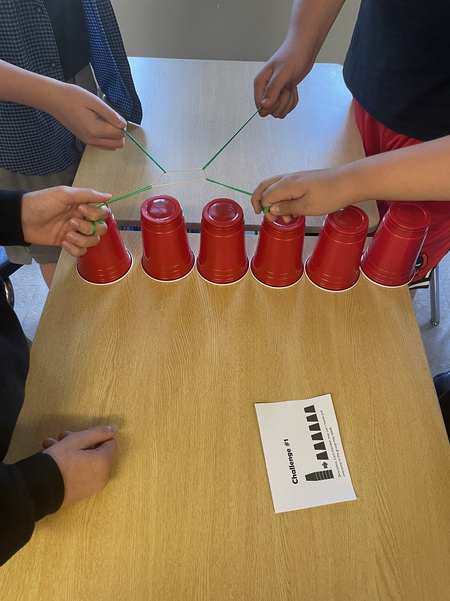 Community-building activities are taking place in classrooms as students form and build relationships with each other <a href="/TVDSB/">Thames Valley DSB</a> @TVDSBSafeSchool