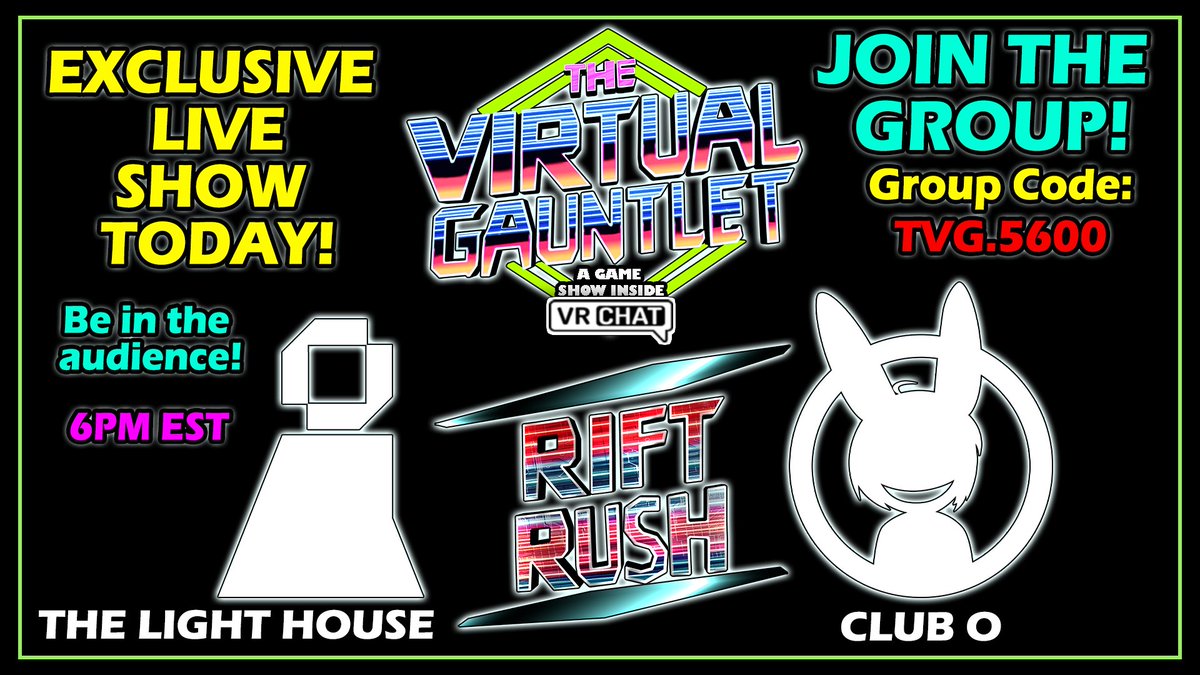 im just going to drop this here. we have two teams competing in the next world of the <a href="/VirtualGauntlet/">The Virtual Gauntlet</a>! you going to be there? 
<a href="/TheLighthouseVR/">The Lighthouse</a> 
<a href="/Visit_Club_O/">C!ub O!</a>