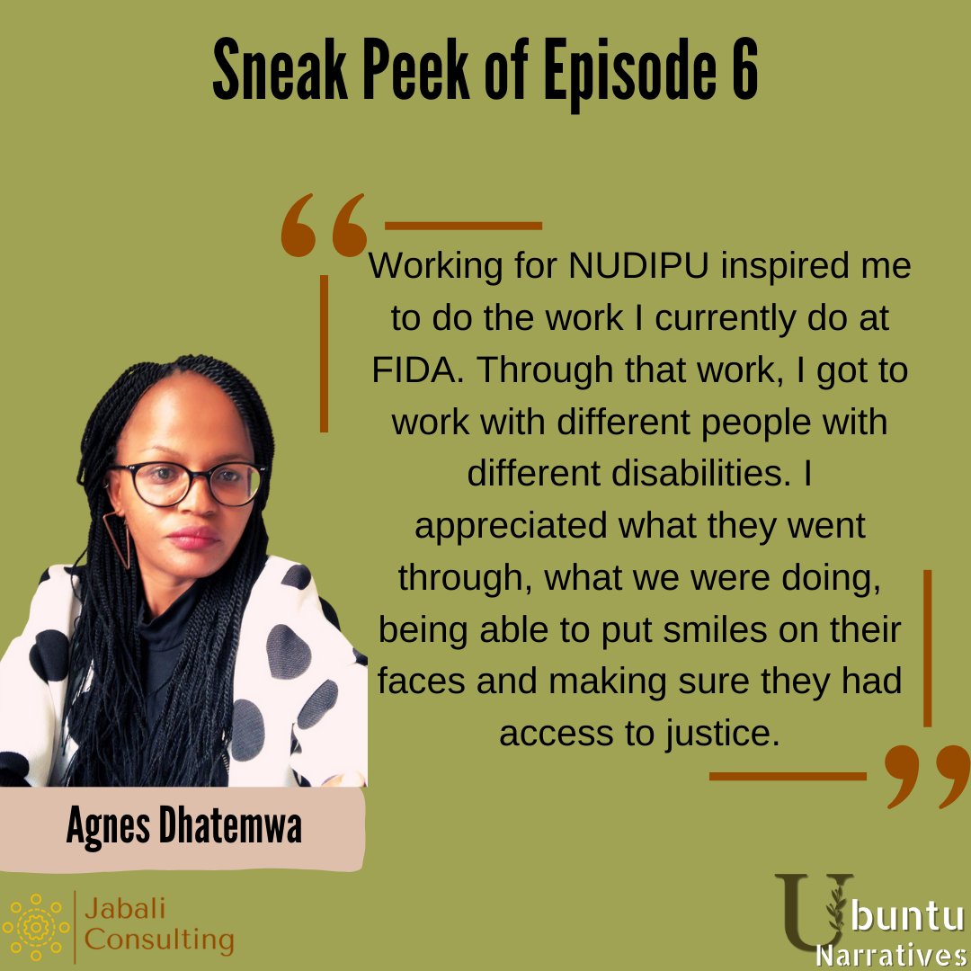 A legal officer from FIDA Uganda, Agnes Dhatemwa, shares her experience in offering legal support to persons with disabilities, Agnes shares with us the labour rights for persons living with disabilities in the workspaces taking us through international and national laws.