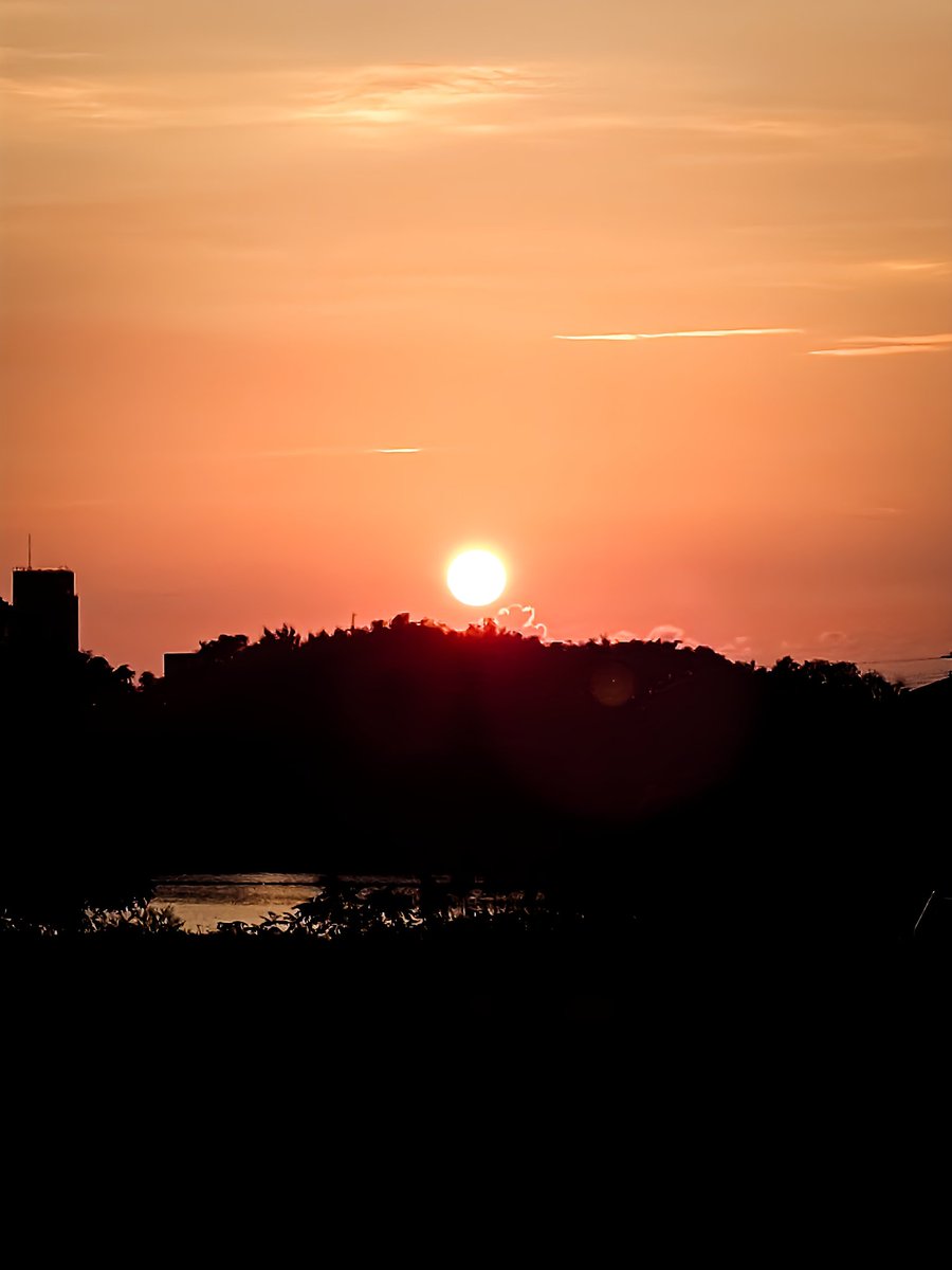 夕日はいいですねえ🍺😌