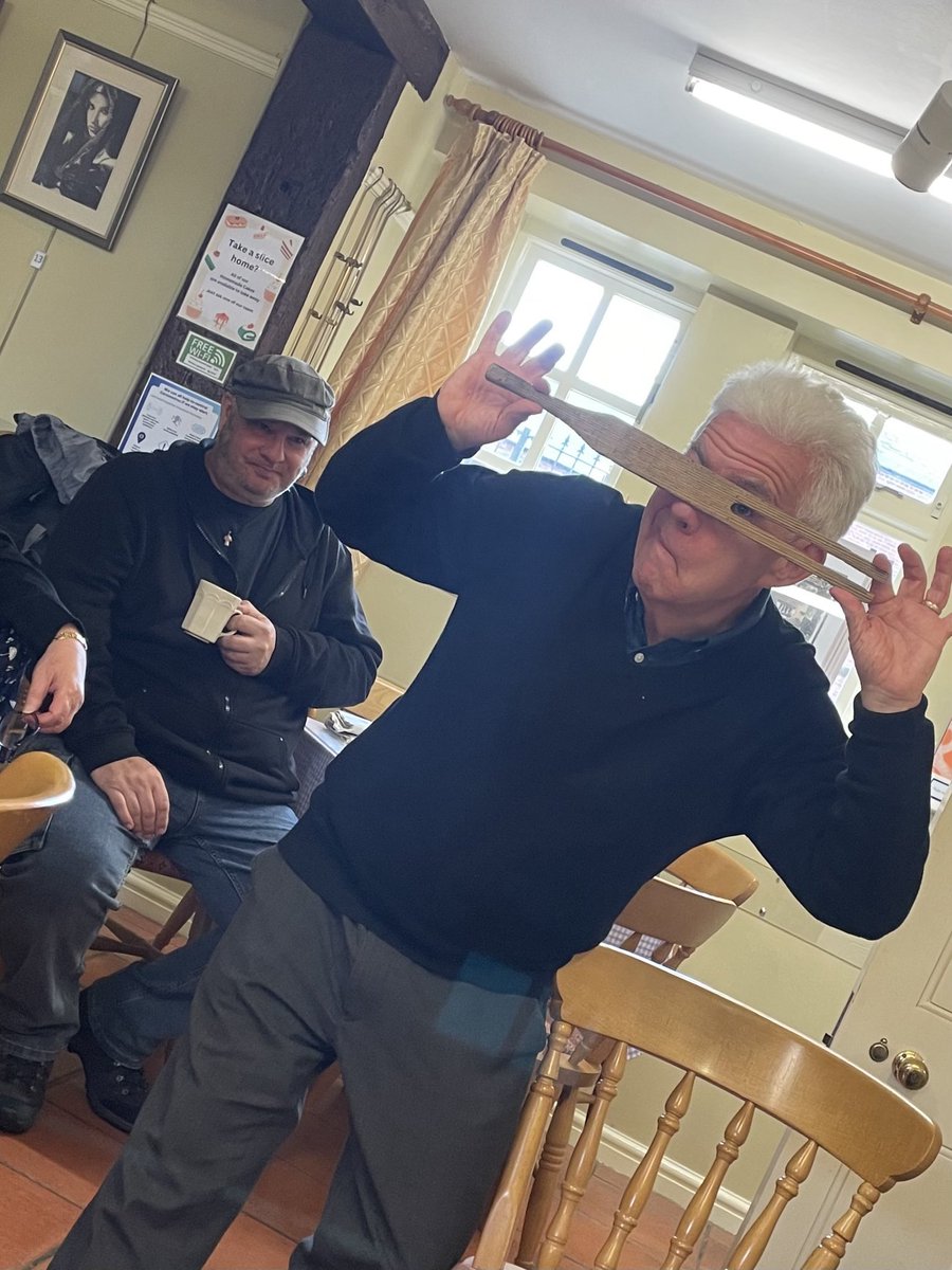 Ian McMillan (@imcmillan) on Twitter photo With The Mystery Object at our <a href="/DIALBarnsley/">DIAL Barnsley</a> creative session at <a href="/DarfieldMuseum/">Maurice Dobson Museum</a> ! What could it be? With The Mystery Object at our <a href="/DIALBarnsley/">DIAL Barnsley</a> creative session at <a href="/DarfieldMuseum/">Maurice Dobson Museum</a> ! What could it be?