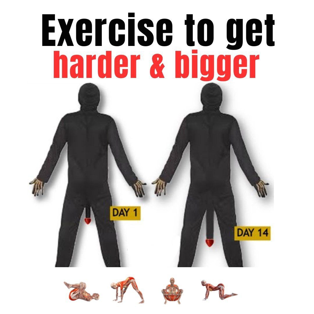 5 exercises to get harder and bigger 🔥