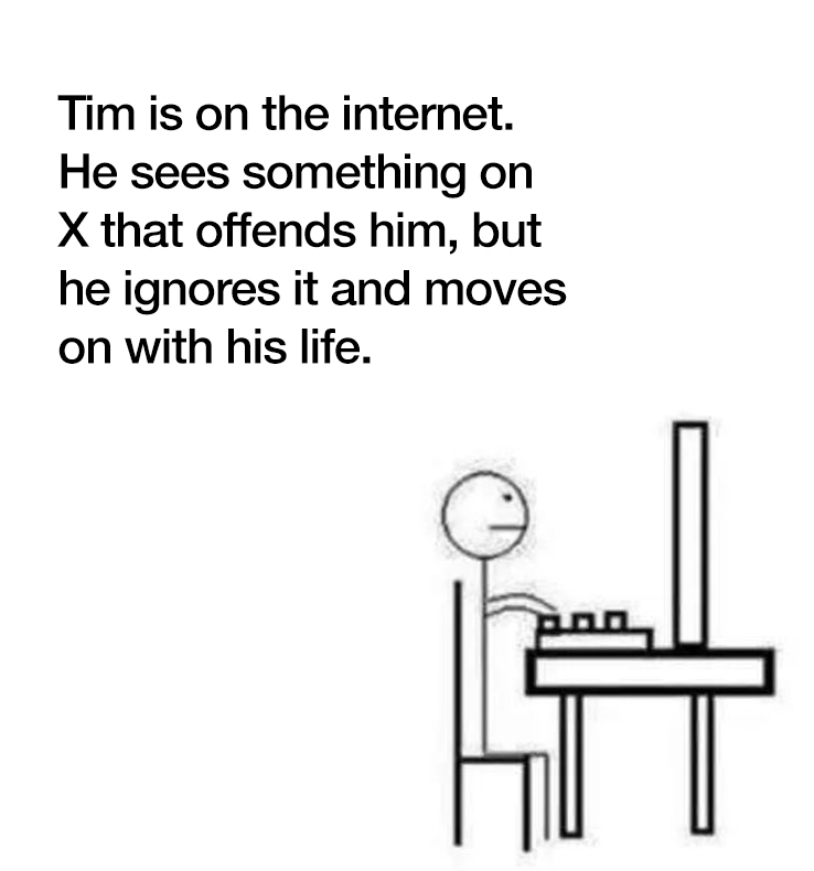 Be like Tim.