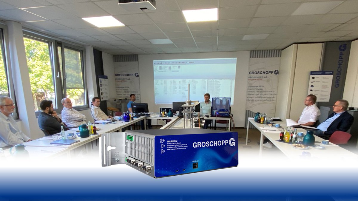 Rückblick auf unsere erfolgreiche GROSCHOPP Regler-Schulung! Vor einigen Tagen tauchten unsere Partner tief in die Welt des GROSCHOPP Reglers RBDS+ein. 
Unser Schulungstag war ein voller Erfolg, bei dem unsere Teilnehmer den GROSCHOPP Regler RBDS+ in Aktion erleben konnten. 🚀