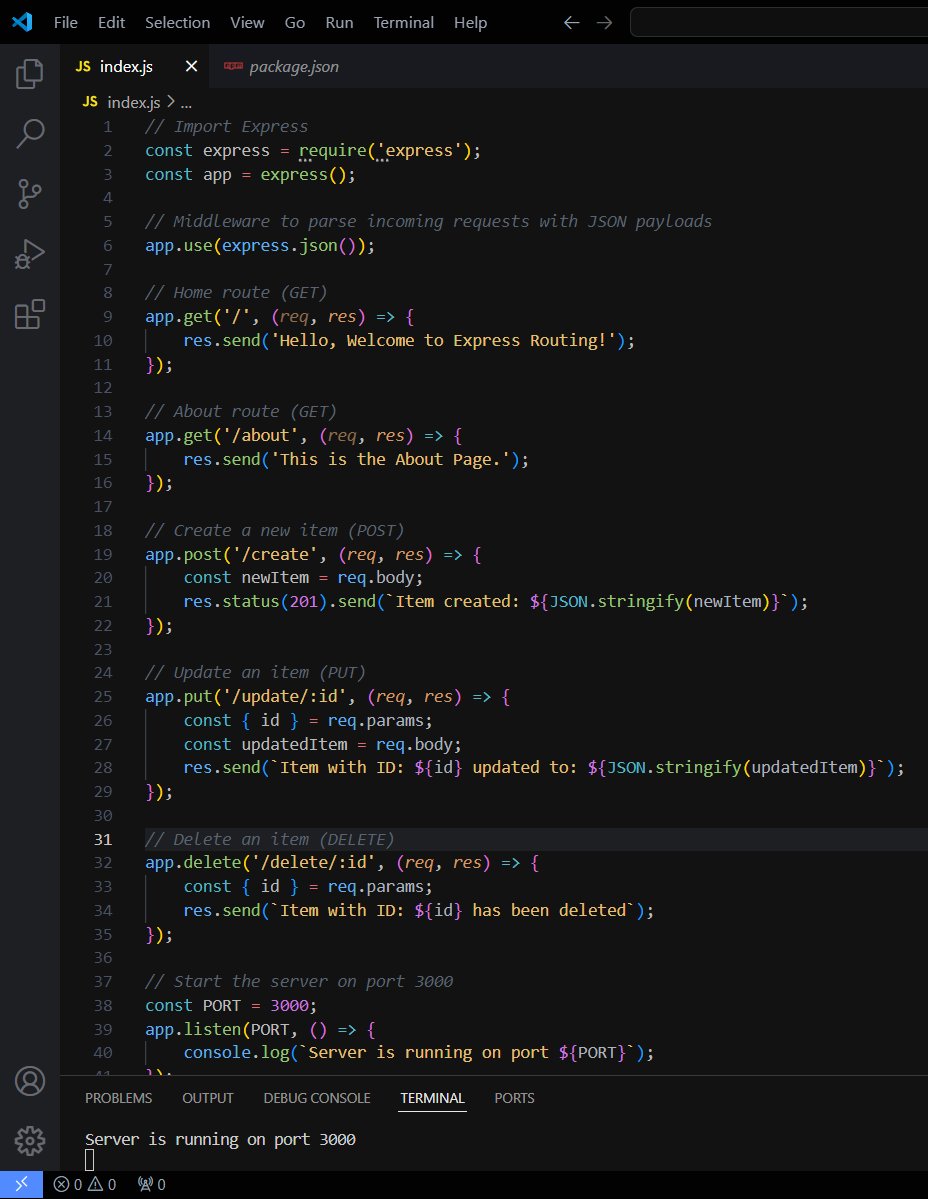 RajatCode14's tweet image. 😍😍😍😍😍😍🚀 Day 2 of my full-stack journey! Today, I leveled up with Express.js routing—built GET, POST, PUT, &amp;amp; DELETE routes! Loving how powerful Express is for handling requests. 💻🔥 #100DaysOfCode #FullStack #ExpressJS #LearnInPublic #CodeNewbie