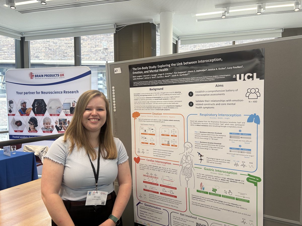 Sarah Garfinkel (@drsfink) on Twitter photo At #BACN24? Interested in Interoception and emotion? Please check out poster #47 where <a href="/bethlongley/">Beth Longley</a> will be describing the protocol which forms part of our Em-Body <a href="/wellcometrust/">Wellcome</a> grant with <a href="/camillalnord/">Camilla Nord</a> and team At #BACN24? Interested in Interoception and emotion? Please check out poster #47 where <a href="/bethlongley/">Beth Longley</a> will be describing the protocol which forms part of our Em-Body <a href="/wellcometrust/">Wellcome</a> grant with <a href="/camillalnord/">Camilla Nord</a> and team