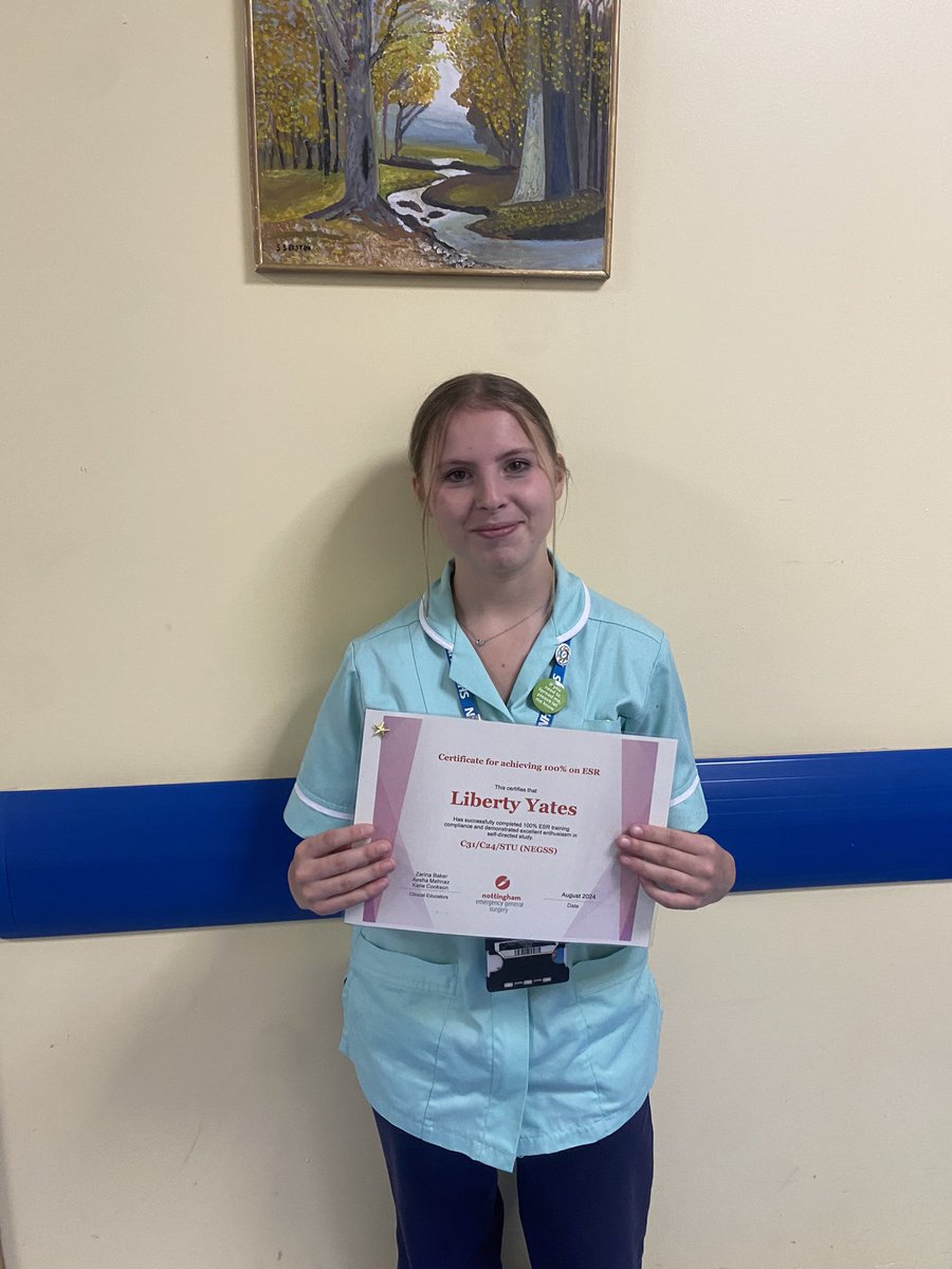 Mark Wong (@markwong1308) on Twitter photo Well done Praisy and Liberty for achieving 100% ESR compliance!
Thank you both of all the exceptional work you do and keep setting the bar high! πππ<a href="/NUHSurgery/">NUH Surgery and Associated Services</a> <a href="/C24Ward/">Surgery24/ Ward C24</a> Well done Praisy and Liberty for achieving 100% ESR compliance!
Thank you both of all the exceptional work you do and keep setting the bar high! πππ<a href="/NUHSurgery/">NUH Surgery and Associated Services</a> <a href="/C24Ward/">Surgery24/ Ward C24</a>